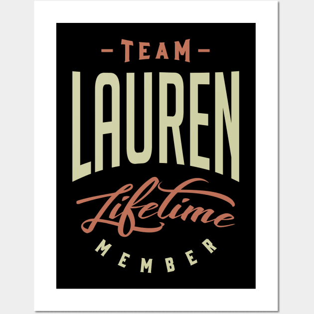 Team Lauren Wall Art by cidolopez